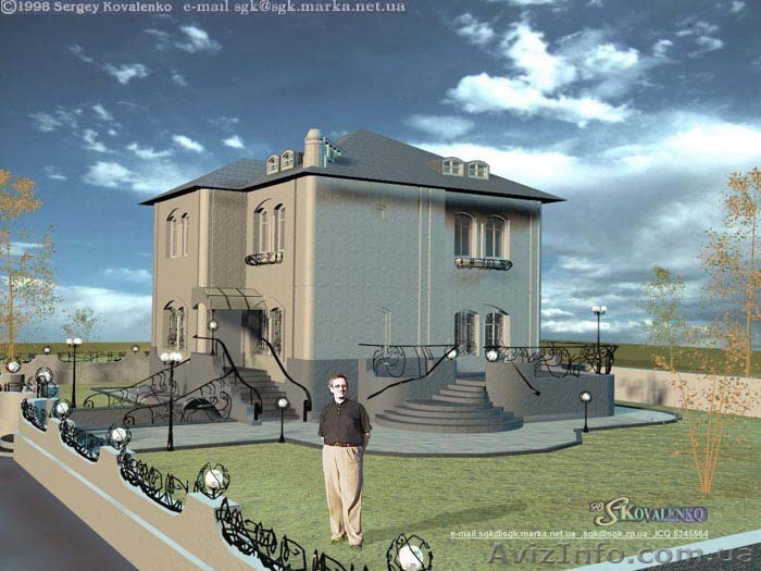  Проект дома, коттеджа. - <ro>Изображение</ro><ru>Изображение</ru> #1, <ru>Объявление</ru> #223430