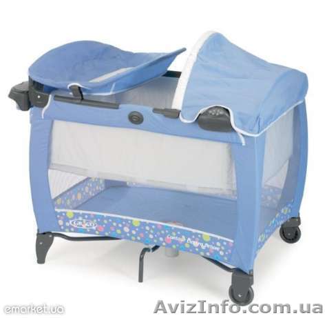 Graco Манеж-кровать Contour Electra Deluxe  - <ro>Изображение</ro><ru>Изображение</ru> #1, <ru>Объявление</ru> #522171