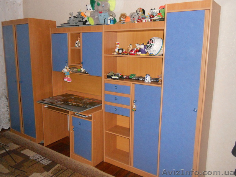 Продам детскую стенку "Юниор"  - <ro>Изображение</ro><ru>Изображение</ru> #1, <ru>Объявление</ru> #726069