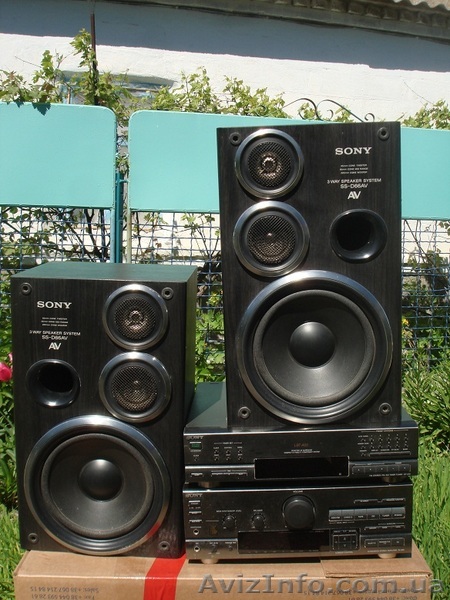 Усилитель и колонки SONY - <ro>Изображение</ro><ru>Изображение</ru> #1, <ru>Объявление</ru> #905380