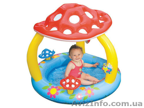 Бассейн Intex 57407 грибок Мухоморчик - <ro>Изображение</ro><ru>Изображение</ru> #1, <ru>Объявление</ru> #924756