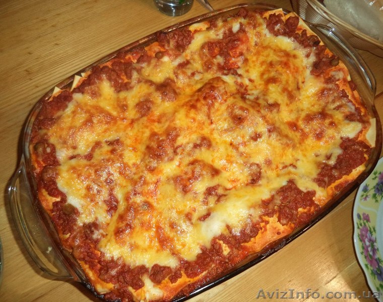 Лазанья от итальянского повара с доставкой на дом,офис в Запорожье - <ro>Изображение</ro><ru>Изображение</ru> #1, <ru>Объявление</ru> #1078549