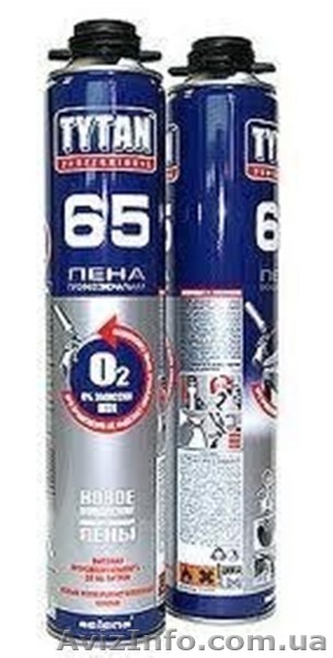 Tytan professional O2 65  пена профессиональная - <ro>Изображение</ro><ru>Изображение</ru> #1, <ru>Объявление</ru> #1146155
