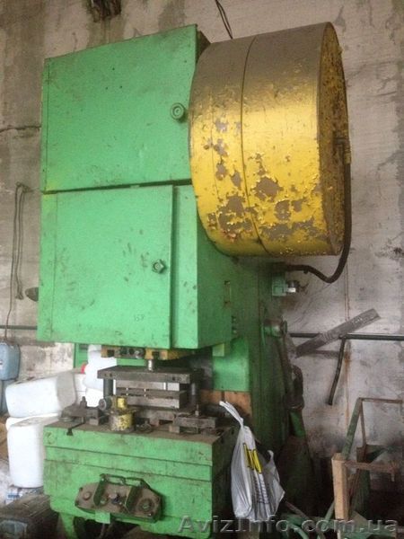 Пресс однокривошипный, усилием 100тн - <ro>Изображение</ro><ru>Изображение</ru> #1, <ru>Объявление</ru> #1206901