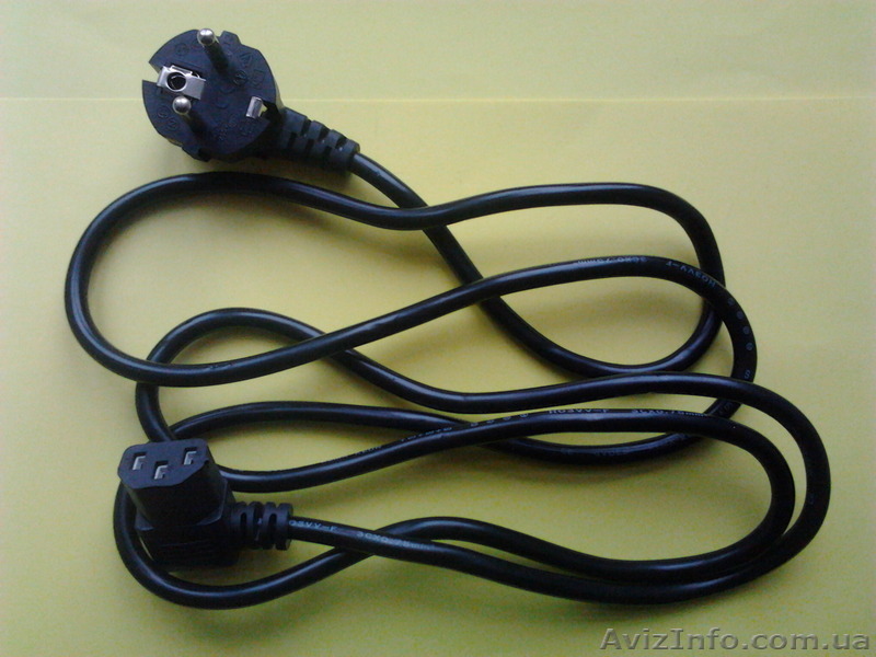 Кабель питания, шнур сетевой компьютера, весов 1.8м евровилка под 90градусов - <ro>Изображение</ro><ru>Изображение</ru> #1, <ru>Объявление</ru> #1222674