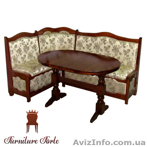 Кухонный уголок из дерева, Уголок Люкс  - <ro>Изображение</ro><ru>Изображение</ru> #1, <ru>Объявление</ru> #1212841