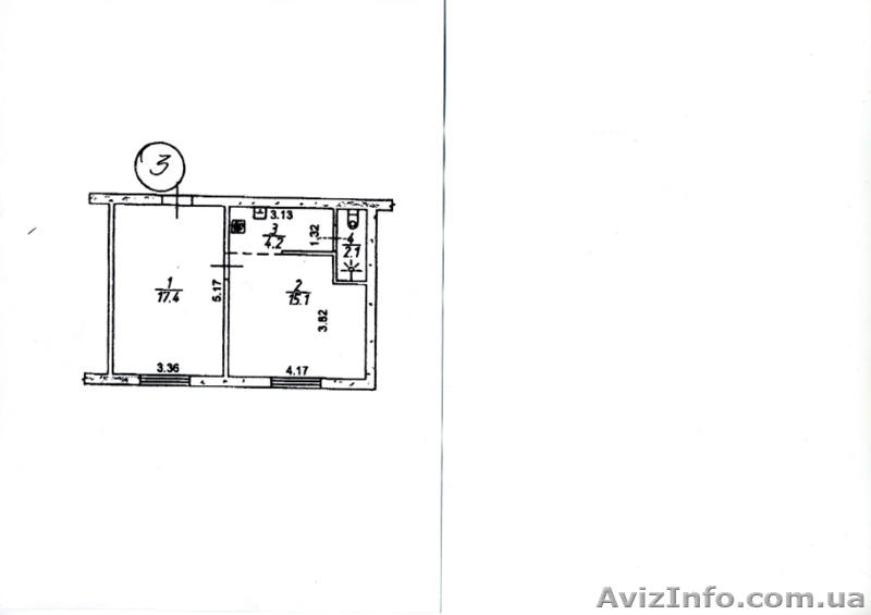 Меняю 2-х комнатную квартиру - <ro>Изображение</ro><ru>Изображение</ru> #1, <ru>Объявление</ru> #1246470