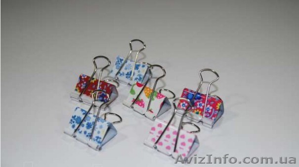 Биндер 32мм Цветы - <ro>Изображение</ro><ru>Изображение</ru> #1, <ru>Объявление</ru> #1247940