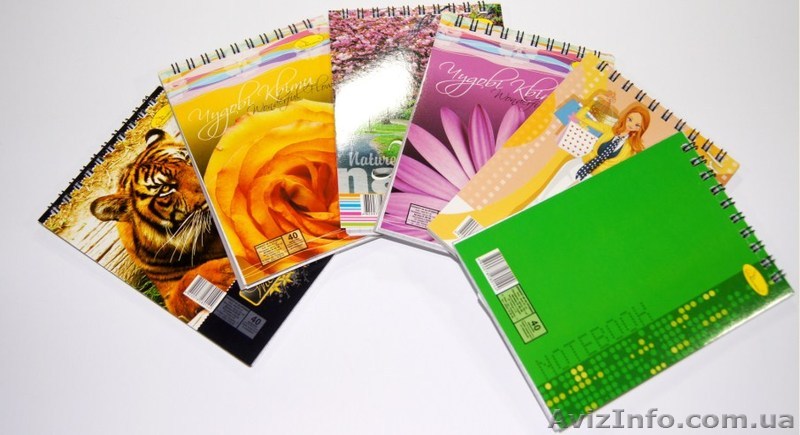 Блокнот А6 40 арк.лак, спираль сверху - <ro>Изображение</ro><ru>Изображение</ru> #1, <ru>Объявление</ru> #1247988