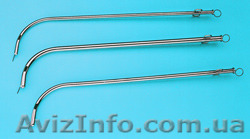 Катетер уретральный металлический мужской изогнутый. Длина 29 см, толщина 5,5 мм - <ro>Изображение</ro><ru>Изображение</ru> #1, <ru>Объявление</ru> #1353328