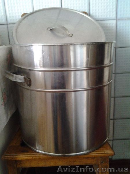 Кастрюля из нержавейки 50л - <ro>Изображение</ro><ru>Изображение</ru> #1, <ru>Объявление</ru> #1359542