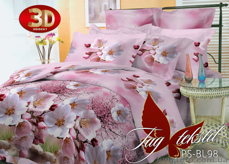Постельное белье 3d недорого, Полисатин PS-BL98 - <ro>Изображение</ro><ru>Изображение</ru> #1, <ru>Объявление</ru> #1359047