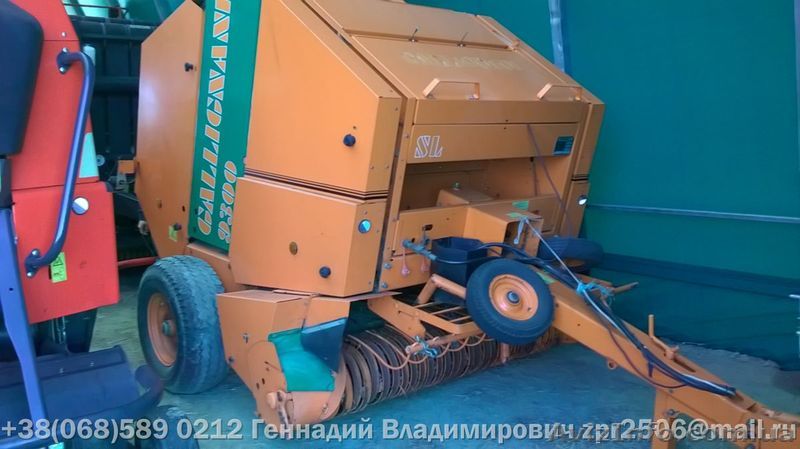 Рулонний Прес підбирач Галіньяні 9300 SL Галиньяни Рулонный Пресс подборщик - <ro>Изображение</ro><ru>Изображение</ru> #1, <ru>Объявление</ru> #1374523