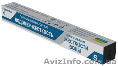 Водомер-Жесткость Полоски  индикаторные для определения жесткости воды - <ro>Изображение</ro><ru>Изображение</ru> #1, <ru>Объявление</ru> #1445659