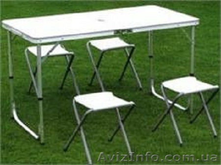 Стол для пикника + 4 стула - <ro>Изображение</ro><ru>Изображение</ru> #1, <ru>Объявление</ru> #1519936