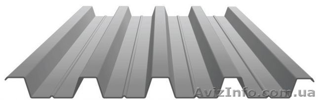 Профнастил НС-44. Цинк. 0.45мм, 0.50мм. Профлист - <ro>Изображение</ro><ru>Изображение</ru> #1, <ru>Объявление</ru> #1609423