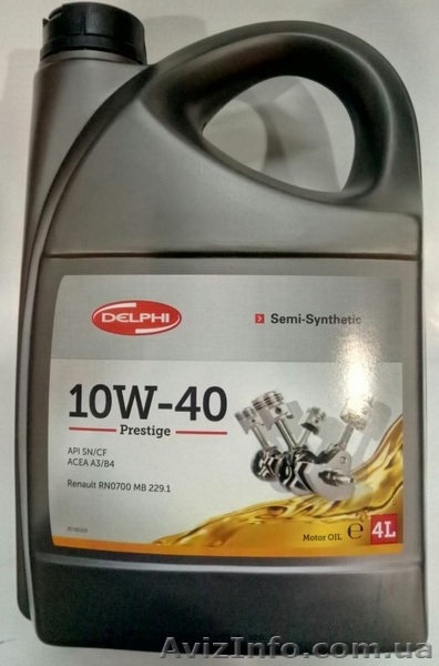 Масло моторне DELPHI PRESTIGE 10W-40 4L   - <ro>Изображение</ro><ru>Изображение</ru> #1, <ru>Объявление</ru> #1615074