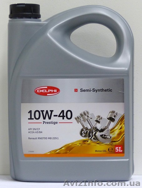 Масло моторне DELPHI PRESTIGE 10W-40 5L  - <ro>Изображение</ro><ru>Изображение</ru> #1, <ru>Объявление</ru> #1615069