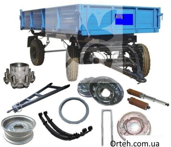 Запчастини для тракторних причепів та напівпричепів ПТС, НТС, НТГ та інші - <ro>Изображение</ro><ru>Изображение</ru> #1, <ru>Объявление</ru> #1744796