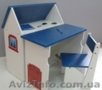 Парта-трансформер Домик - <ro>Изображение</ro><ru>Изображение</ru> #2, <ru>Объявление</ru> #108236