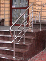 Перила нержавеющие. Изготовление и монтаж - <ro>Изображение</ro><ru>Изображение</ru> #6, <ru>Объявление</ru> #209105