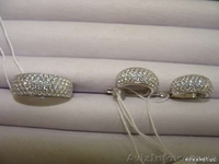 Набор новый из родированного серебра 925 пробы - <ro>Изображение</ro><ru>Изображение</ru> #2, <ru>Объявление</ru> #366926