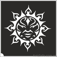 ТРАФАРЕТЫ ДЛЯ ВРЕМЕННЫХ ТАТУИРОВОК - <ro>Изображение</ro><ru>Изображение</ru> #1, <ru>Объявление</ru> #393912