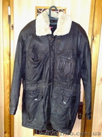 Куртка кожаная зимняя мужская - <ro>Изображение</ro><ru>Изображение</ru> #1, <ru>Объявление</ru> #535026