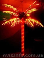 Пальма светящаяся 3 метра желтая/зеленая - <ro>Изображение</ro><ru>Изображение</ru> #2, <ru>Объявление</ru> #677824