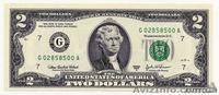 Продам банкноты номиналом в 2 доллара. Два доллара - легендарная банкнота США - <ro>Изображение</ro><ru>Изображение</ru> #5, <ru>Объявление</ru> #812340