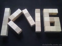 Кубики из дерева “Ваша фантазия” Творите с ребенком! - <ro>Изображение</ro><ru>Изображение</ru> #1, <ru>Объявление</ru> #816362