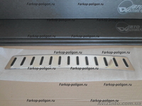 Накладки на задний бампер Chevrolet Aveo с 2006 г. - <ro>Изображение</ro><ru>Изображение</ru> #1, <ru>Объявление</ru> #897522