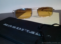 Очки водительские  "Стильные золотые" - <ro>Изображение</ro><ru>Изображение</ru> #2, <ru>Объявление</ru> #1016688