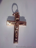 Золотой крестик - <ro>Изображение</ro><ru>Изображение</ru> #1, <ru>Объявление</ru> #1027462