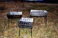 Мангал-чемодан металл 2мм - <ro>Изображение</ro><ru>Изображение</ru> #10, <ru>Объявление</ru> #1045201