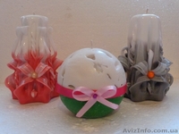 Продаю резные свечи - <ro>Изображение</ro><ru>Изображение</ru> #2, <ru>Объявление</ru> #1261938