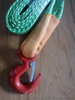 Буксировочный трос, строп, буксир. Для микроавтобуса, внедорожника.  - <ro>Изображение</ro><ru>Изображение</ru> #3, <ru>Объявление</ru> #1362360