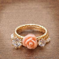 Набор из трех колец элегантных колец - <ro>Изображение</ro><ru>Изображение</ru> #1, <ru>Объявление</ru> #1459140