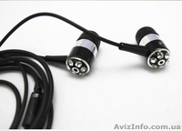 Стильные яркие вакуумные наушники со стразами - <ro>Изображение</ro><ru>Изображение</ru> #2, <ru>Объявление</ru> #1458433