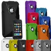 S Line качественный силиконовый чехол для iPhone 3G, iPhone 3Gs - <ro>Изображение</ro><ru>Изображение</ru> #1, <ru>Объявление</ru> #1457606