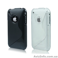 S Line качественный силиконовый чехол для iPhone 3G, iPhone 3Gs - <ro>Изображение</ro><ru>Изображение</ru> #2, <ru>Объявление</ru> #1457606