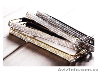 металлический бампер со стразами камнями iPhone 5 5s SE Swarovski - <ro>Изображение</ro><ru>Изображение</ru> #3, <ru>Объявление</ru> #1458497