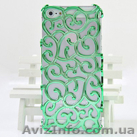 Стильный чехол из пластика с узором орнаментом для iPhone 5 5s SE - <ro>Изображение</ro><ru>Изображение</ru> #2, <ru>Объявление</ru> #1458483
