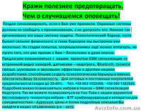Кражи полезнее предотвращать, Чем о случившемся оповещать! - <ro>Изображение</ro><ru>Изображение</ru> #1, <ru>Объявление</ru> #1524089