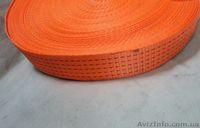 Лента текстильная, полиэстеровая для стяжных ремней 5т 50мм - <ro>Изображение</ro><ru>Изображение</ru> #2, <ru>Объявление</ru> #1535633