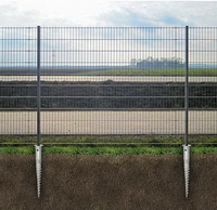 Опоры Фундаменты Сваи Винтовые ГеоШурупы  оцинкованніе от производителя   - <ro>Изображение</ro><ru>Изображение</ru> #1, <ru>Объявление</ru> #1674923