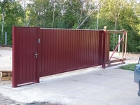 Продажа кованных распашных ворот из профнастила, навесов, заборов, беседок - <ro>Изображение</ro><ru>Изображение</ru> #4, <ru>Объявление</ru> #1735772