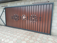 Продажа кованных распашных ворот из профнастила, навесов, заборов, беседок - <ro>Изображение</ro><ru>Изображение</ru> #5, <ru>Объявление</ru> #1735772
