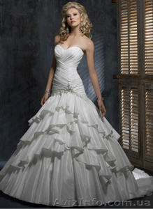 Продам роскошное, фирменное свадебное платье MAGGIE SOTTERO  - <ro>Изображение</ro><ru>Изображение</ru> #1, <ru>Объявление</ru> #81378