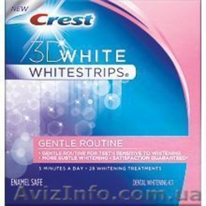 Полоски для отбеливания зубов Crest 3D White Whitestrips Gentle Routine - <ro>Изображение</ro><ru>Изображение</ru> #1, <ru>Объявление</ru> #234581